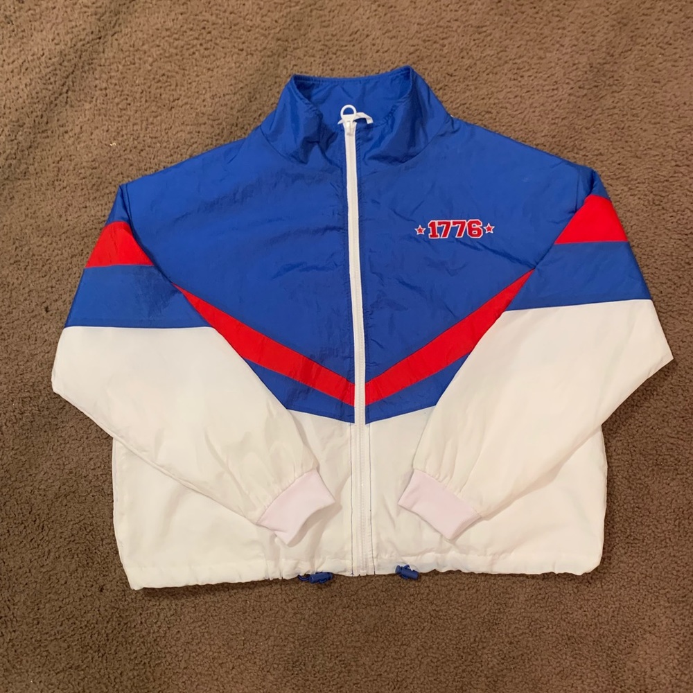 33 Revolutions 1776 Windbreaker